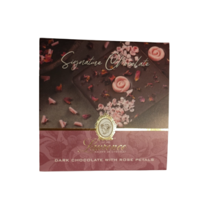 Laurence Dark Chocolate With Rose Petals 100gr